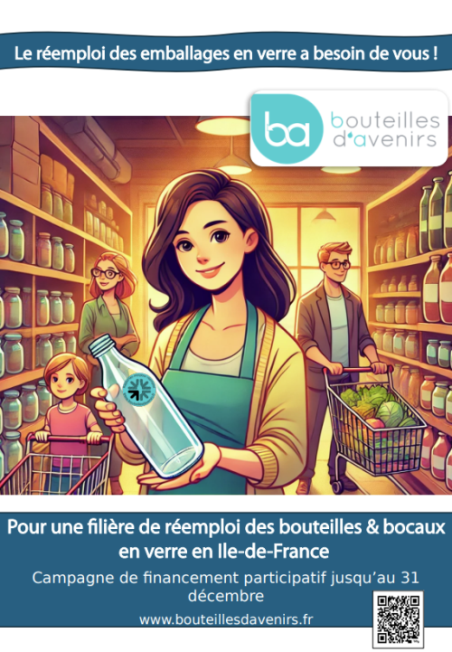 Campagne de financement participatif Bouteilles dAvenirs 2024