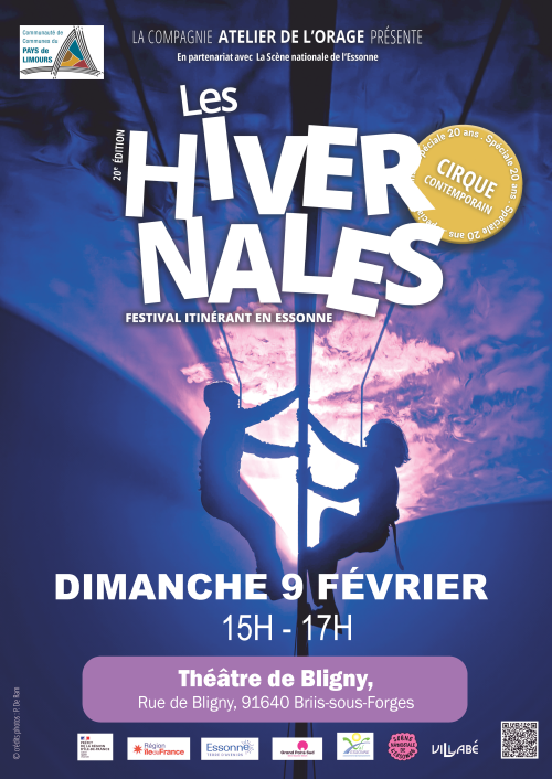 Affiche Les Hivernales 2025