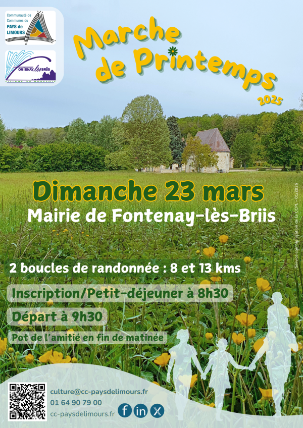 Marche de Printemps affiche 2025